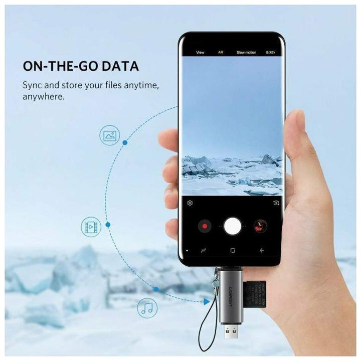 Image du produit Ugreen USB-C et USB-A - TF SD 3.0 (USB, USB-C)