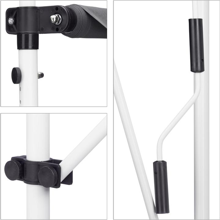 Actual product image Relaxdays Telescopic Balcony Awning (2.50 m)
