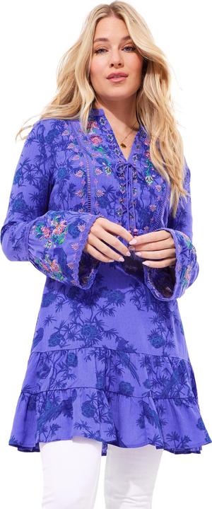 Actual product image Joe Browns Bird Print Lace Detail Tunic (36)