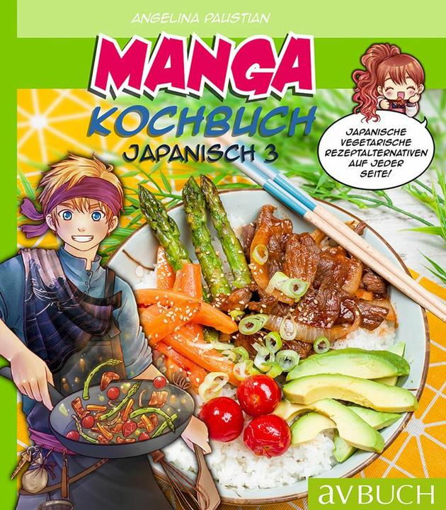 Immagine prodotto Manga Kochbuch Japanisch 3 (Tedesco, Angelina Paustian, 2023)