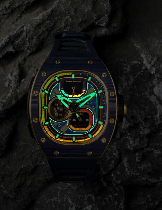 Actual product image Nubeo NB-6105-04 Viper (Power reserve display)