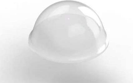 Actual product image 3M 7100002892 Device base round Transparent (W x H) 16 mm x 7.9 mm 1 pc. (Housing)