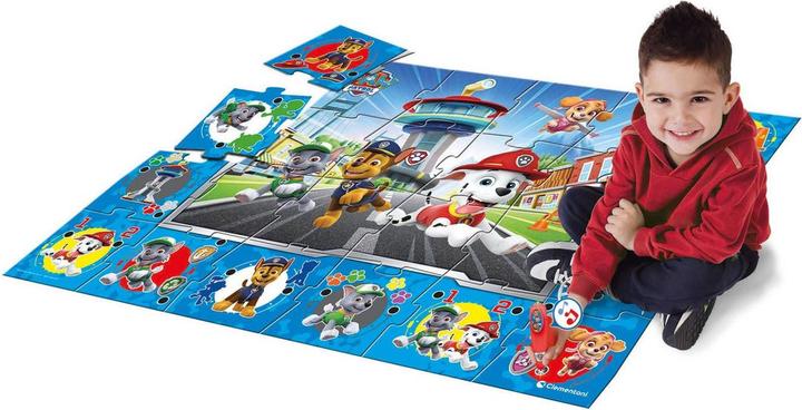 Actual product image Clementoni Giant Floor Puzzle - Paw Patrol (61970) (24 pieces)