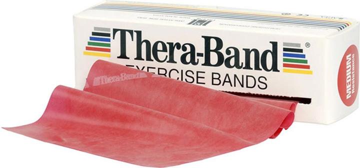 TheraBand Bande d'exercice (5.50 m, Moyen)