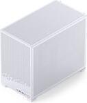 Actual product image Jonsbo D32 PRO White PC-Gehäuse, Mini-Gehäuse, mATX, Tempered Glass - weiss (Mini-ATX)