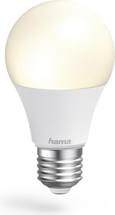 Immagine prodotto Hama Lampada LED WLAN, E27, 8,5W, RGBW, dimmerabile, lampadina, controllo vocale/app, 3 pezzi. (E27, 8.50 W, 806 lm, 3 x, F)