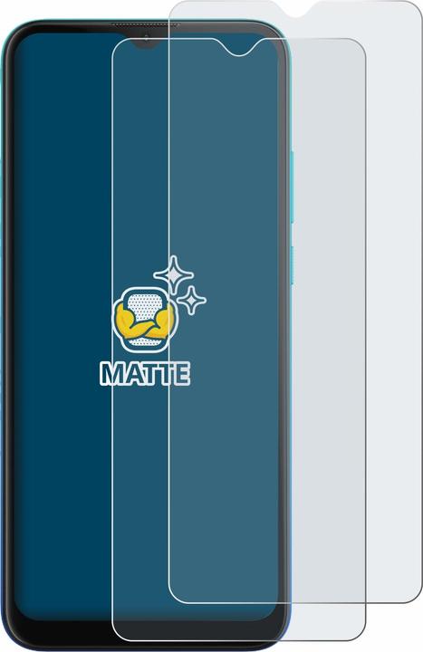Actual product image BROTECT Anti-glare screen protector matt (2 Piece, Motorola Moto G8 Power Lite)