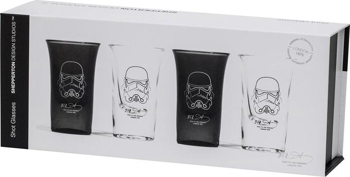Actual product image Original Stormtrooper Shot Gläser (4er Set) (0.30 dl, 4 x, Shot glass)