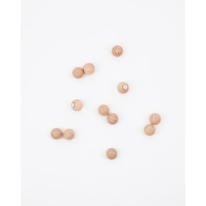 Produktbild House Doctor Magnete, Bullet, Natur (12 x)