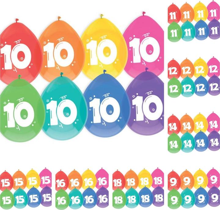 Image du produit Unique Pack de 6 ballons