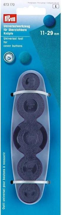 Immagine prodotto Prym Utensile per manopola Sovrapponibile 11-29 mm, scheda