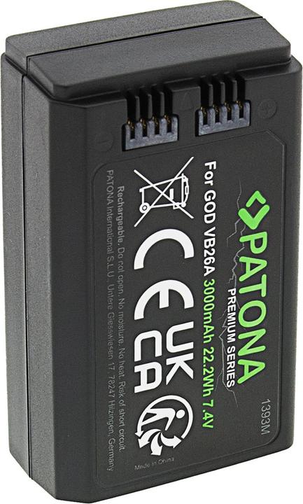 Produktbild Patona Premium Akku Godox VB26A V1 Serie (Kamera Akku)