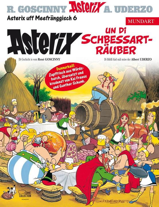Produktbild Asterix: Asterix un di Schbessarträuber (Deutsch, René Goscinny, Albert Uderzo, 2021)