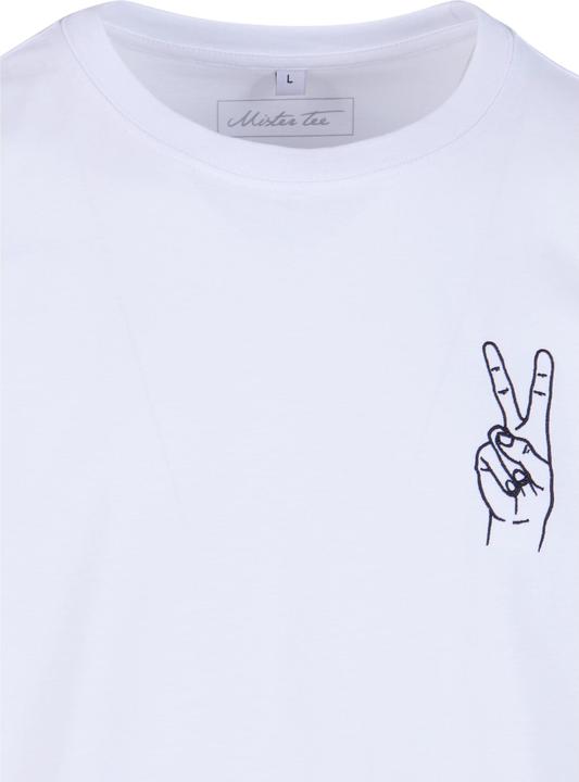 Produktbild Mister Tee Peace Sign Tee EMB - 119315 (XL)