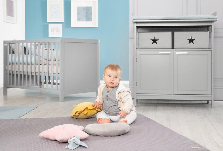 Actual product image Roba Hamburg children's room set (Changing unit, Baby cot)