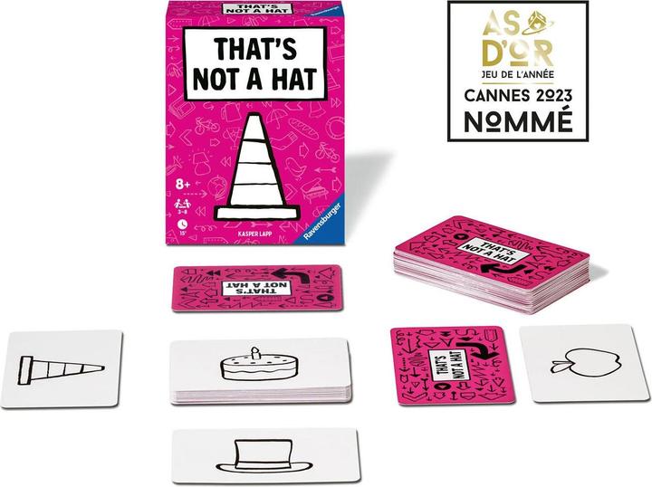 Immagine prodotto Ravensburger That's not a hat (Olandese, Francese, Italiano)