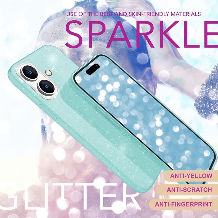 Image du produit Nalia Étui hybride pailleté (Apple iPhone 16)