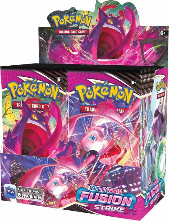 Actual product image Pokémon Fusion Strike (English, Booster display)