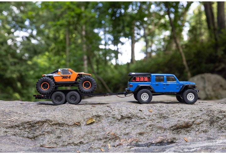 Actual product image Axial Trailer flatbed 2-axle 1:24 (RTR Ready-to-Run)