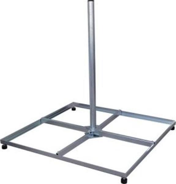Image du produit Easyfind Pied de balcon en acier Holland LIGHT 4x4x50cm (Miroirs + antennes Montage)
