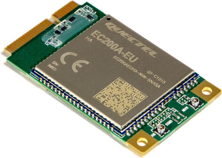 Actual product image MikroTik mini-PCIe modem R11eL-EC200A-EU