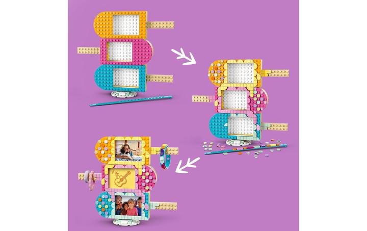 Produktbild LEGO Eiscreme Bilderrahmen & Armband (41956, LEGO Dots)