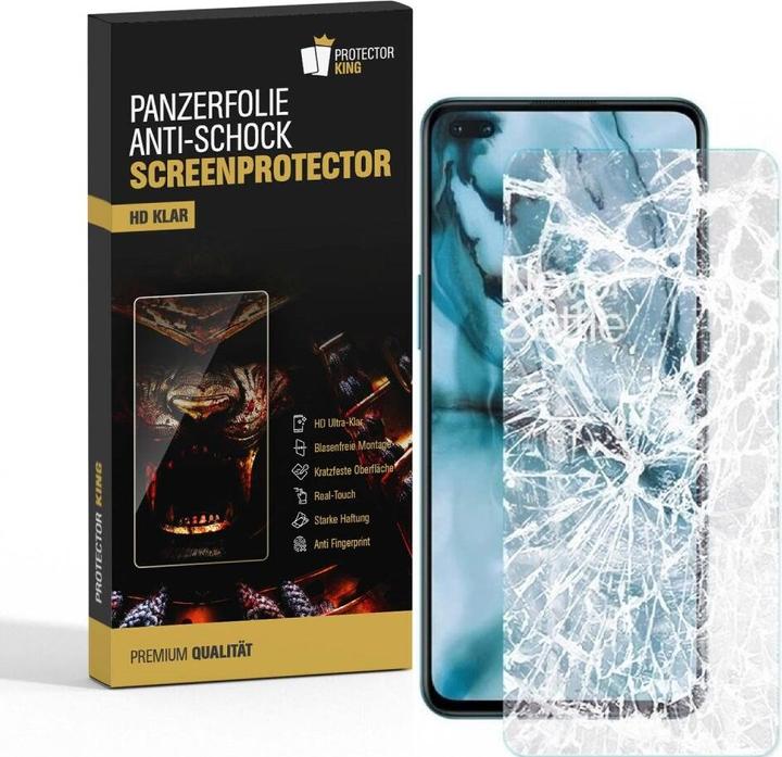 Produktbild Protectorking 3x Panzerfolie Anti-Shock HD Klar (3 Stück, OnePlus Nord)