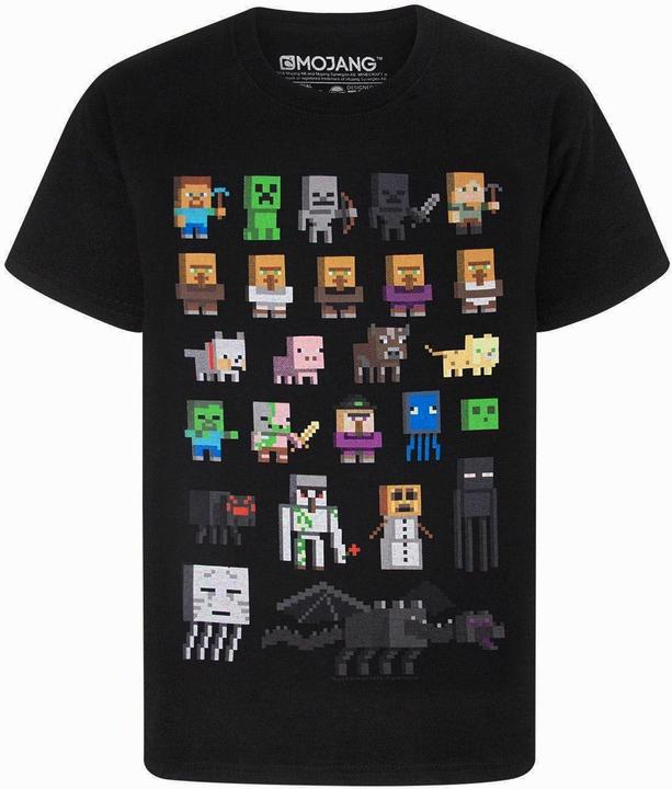 Actual product image Minecraft Childrens/Kids Sprites T-Shirt (164, 170)