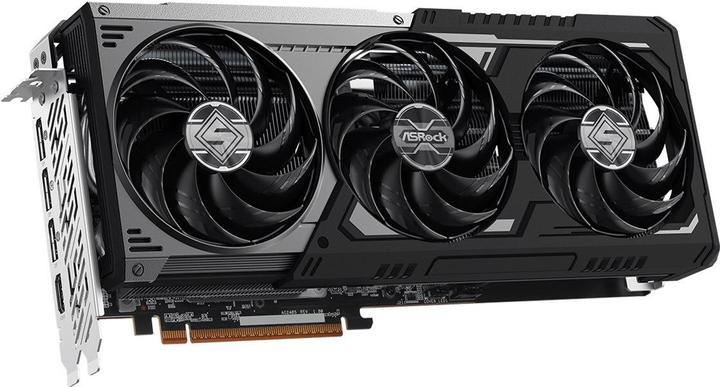 Actual product image AsRock Radeon RX 9070 XT Steel Legend Dark (16 GB)