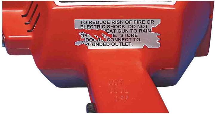 Actual product image Brady THT-5-362-10, anti-counterfeit vinyl, silver, glossy, 25.40 x 12.70 mm, permanent, 3-bah