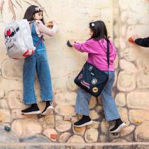 Immagine prodotto Minnie Mouse Minnie - zaino scuola grande 46 cm, grigio chiaro
