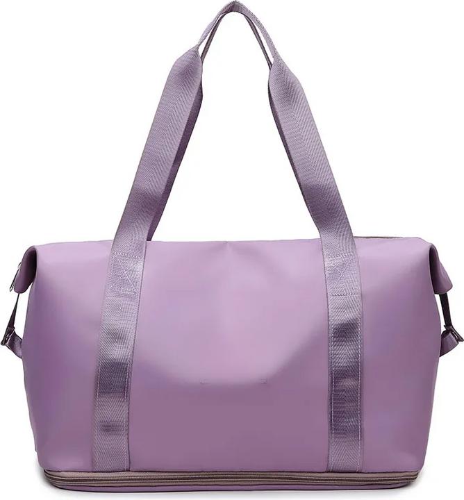 Only-Bags.Store Reisetasche Nylon Wasserdicht Sport Turnhalle Tote Taschen, Lavendel