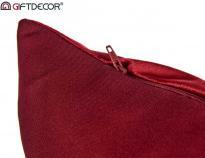 Actual product image Giftdecor cushion velvet red 60x60cm (60 x 60 x 18 cm)