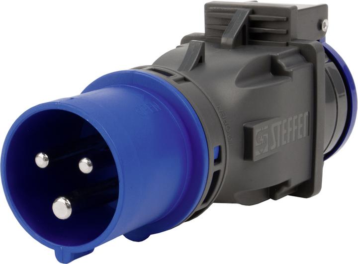 Actual product image Steffen Adapter plug CEE16/3 - T23 (CEE 16/3, Type 23)