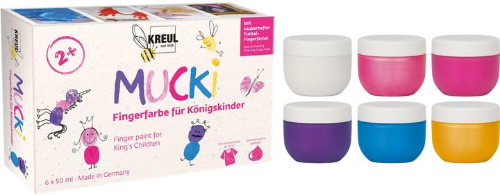 Image du produit Kreul Peinture au doigt Mucki pour enfants roi (Diverses couleurs, 300 ml)