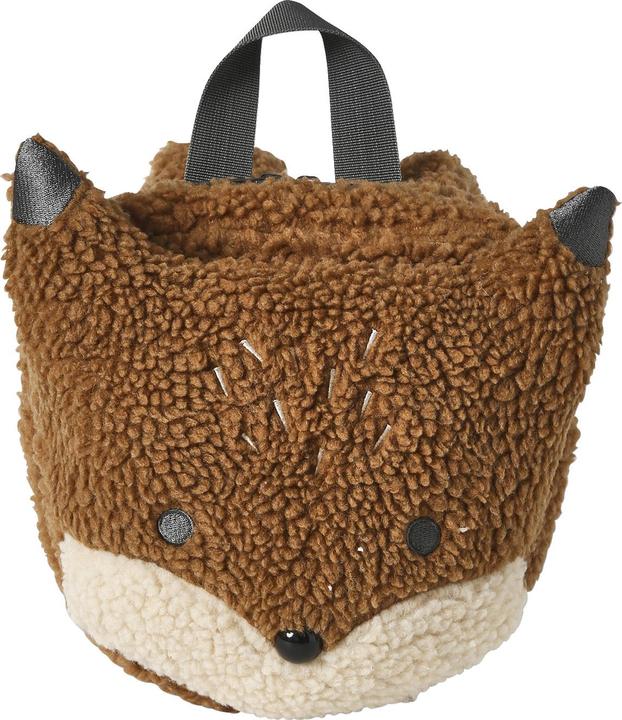 Vertbaudet Kinder Rucksack aus Teddyfleece, Fuchs