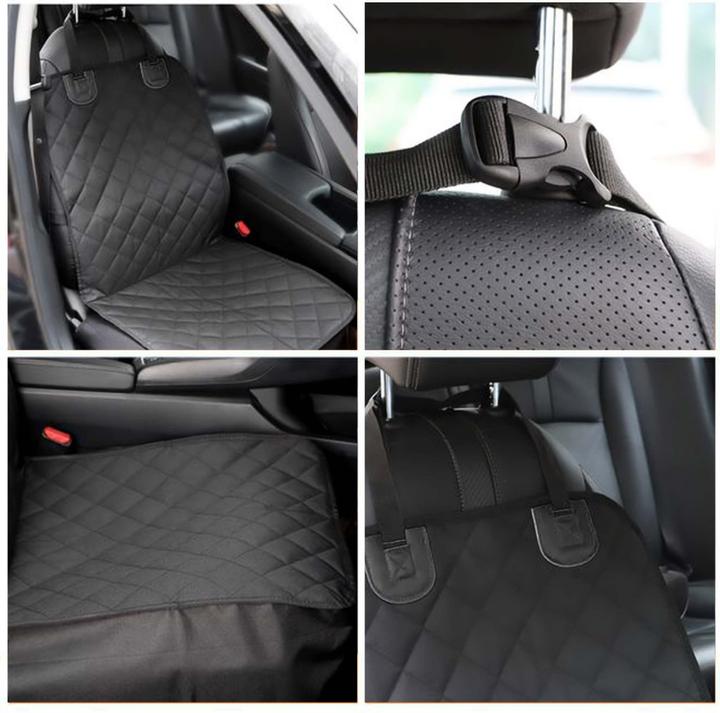 Actual product image Fudajo Car Seat Cover for Dogs 100x50cm Water-proof and Scratch-proof Front Seat Cover against Dirt (Dog, Washable, Machine washable)