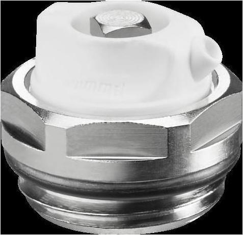 Image du produit Oventrop OV Bouchon de purge (plaque HK) MS vn PN 10 1/2pouce Sortie d'eau tournante
