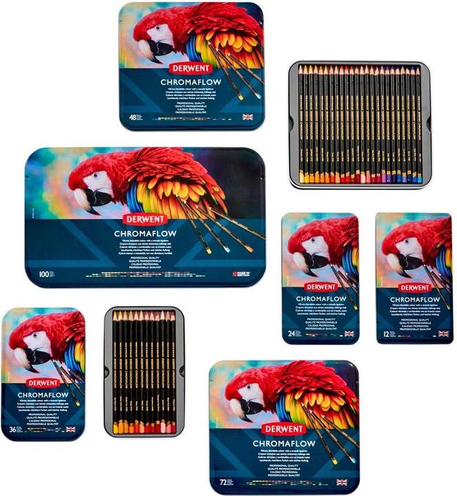 Produktbild Derwent Chromaflow (Mehrfarbig, 24 x)