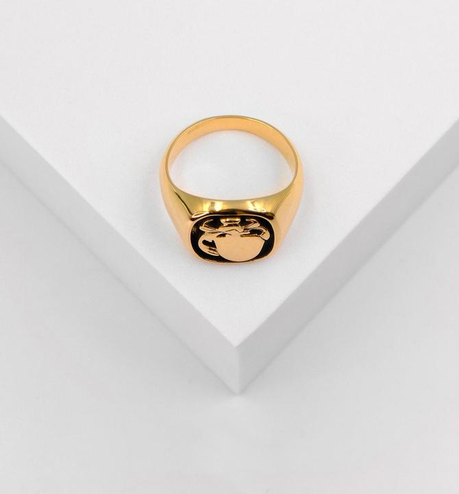 Immagine prodotto Muau Anello con stemma (59, Oro 750/18 K)