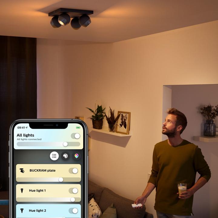 Image du produit Philips Hue Buckram BT de base (1400 lm, GU10)