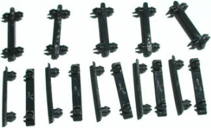 Actual product image Carrera GO!!! Rail connection clips