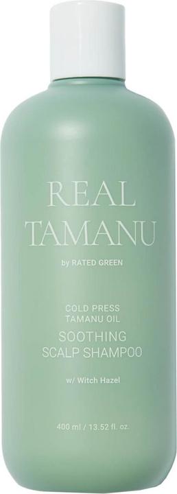 Actual product image Rated Green real tamanu cold press tamanu oil soothing scalp shampoo (400 ml, Liquid shampoo)
