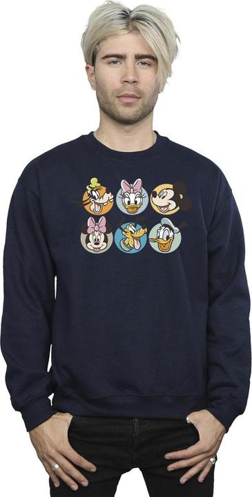 Immagine prodotto Disney Mickey Mouse And Friends Faces Felpa Uomo (XL)