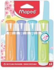 Immagine prodotto Magni Evidenziatore 4 pezzi FLUO PEPS NEW PASTELL (Multicolore, 5 mm, 4 x)