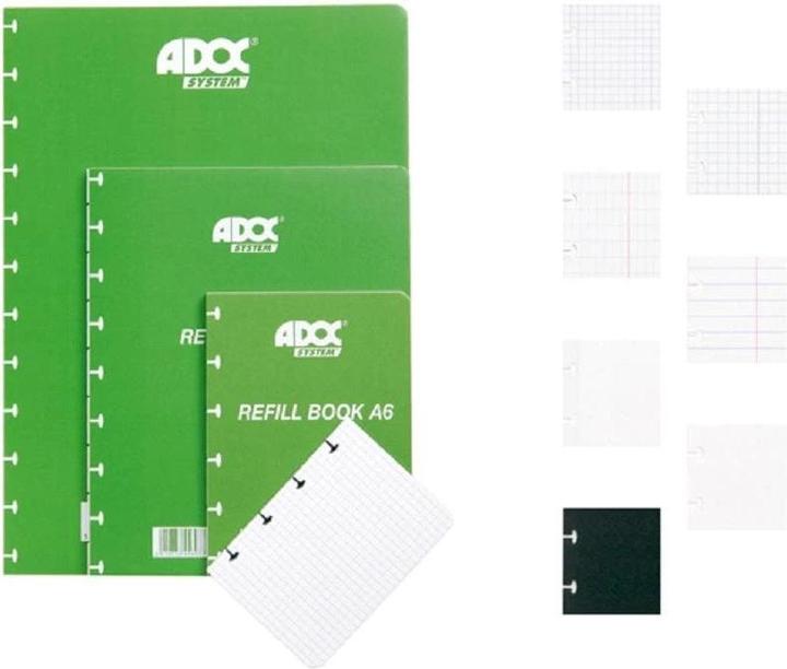 Image du produit Adoc Livrets Pap-Ex papier de remplacement (A4, Quadrillé, Non contraignant)