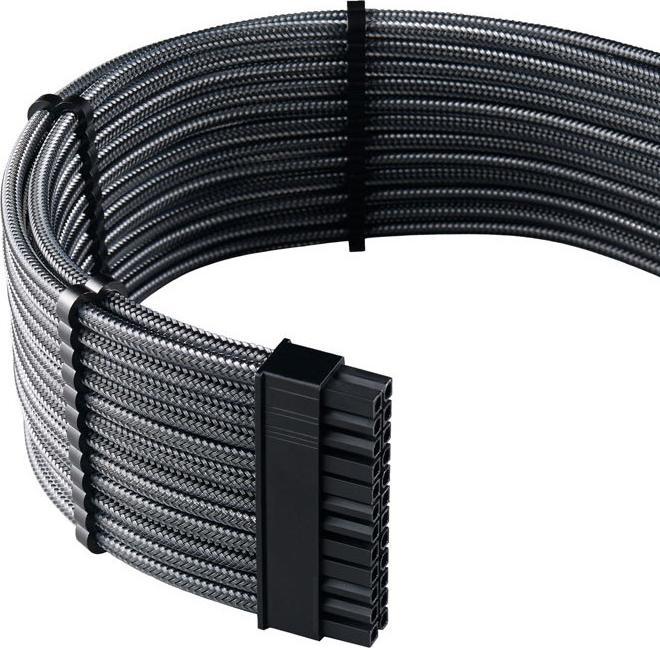 Immagine prodotto CableMod Kit di estensione del cavo Pro ModMesh 12VHPWR - carbonio (0.45 m)