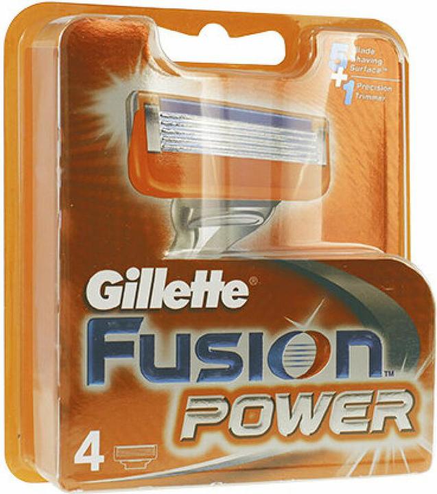 Image du produit Gillette Fusion Power Lames de rechange 4 pièces Pour hommes (4 x)