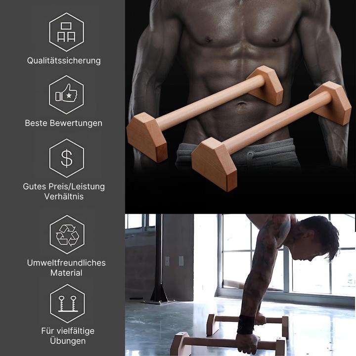 Image du produit Hermex Lot de 2 poignées de pompes Push-up Bar Poignées d'appui manuel Aides pour les pompes