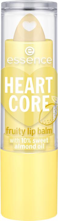 Actual product image essence HEART CORE fruity lip balm (Care pencil)